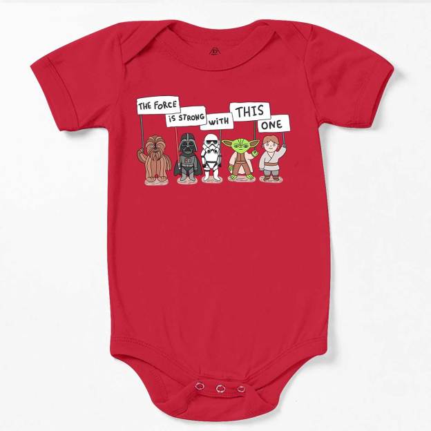 The Force Is Strong With This One Bodysuit Beepumpkin