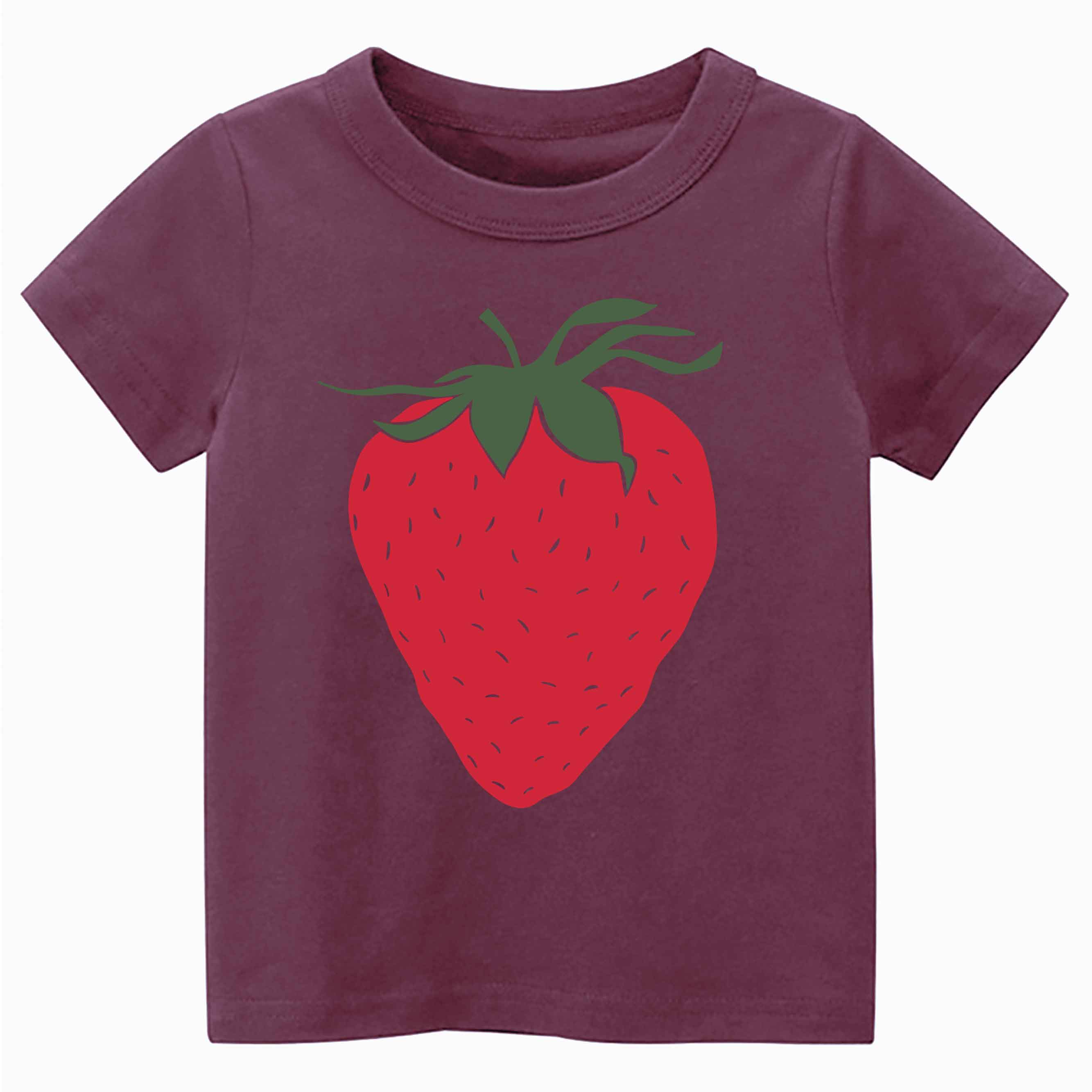 Strawberry Toddler&Kid's Tees Beepumpkin