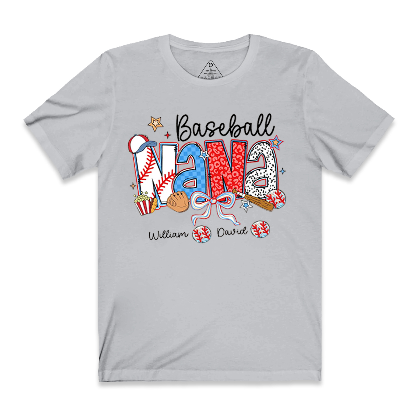 Personalized Baseball Coquette Bow Mama T-Shirts