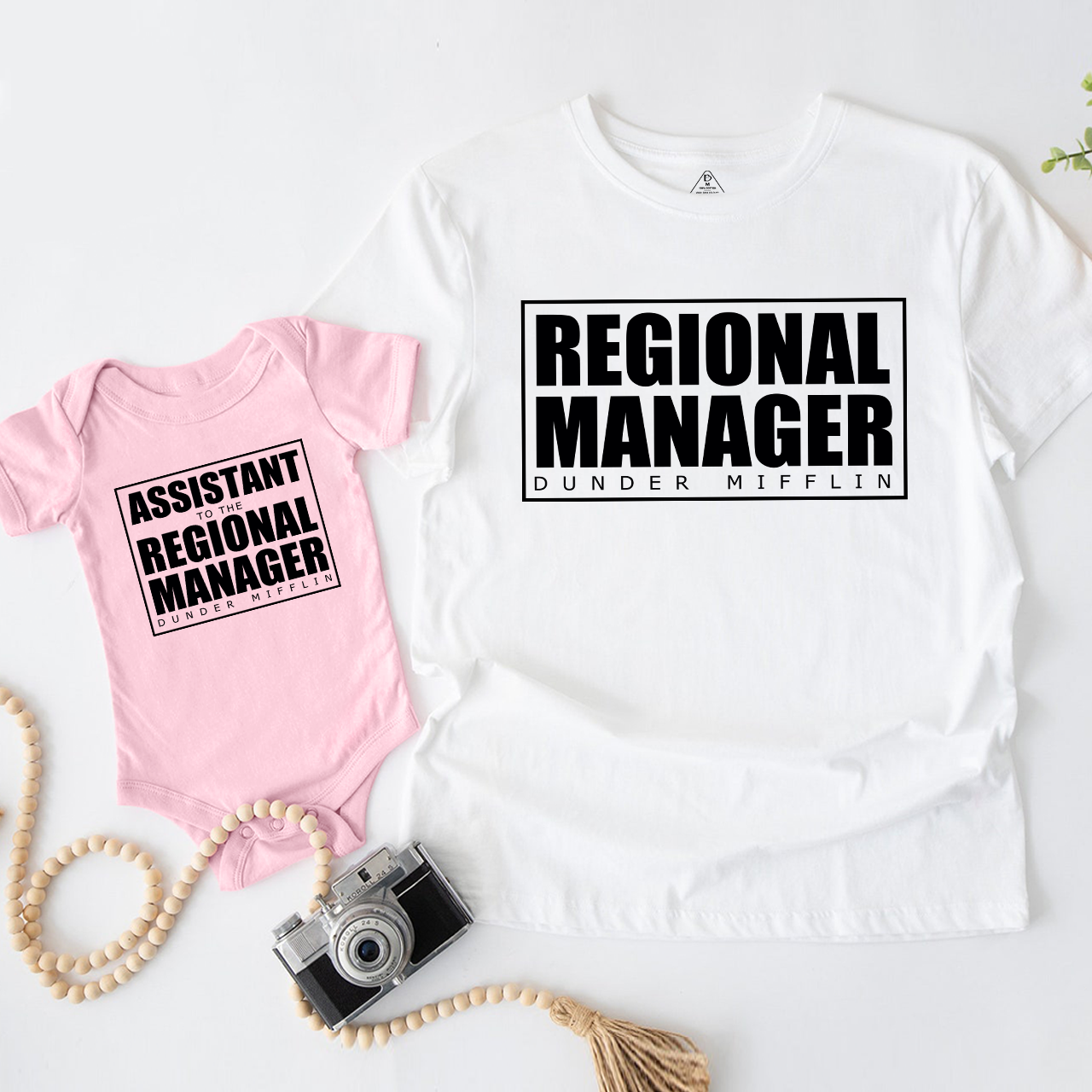 Dunder Mifflin Dad & Me Matching T-Shirts