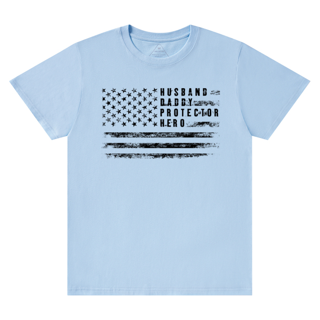 Patriotic Dad and me T-Shirt
