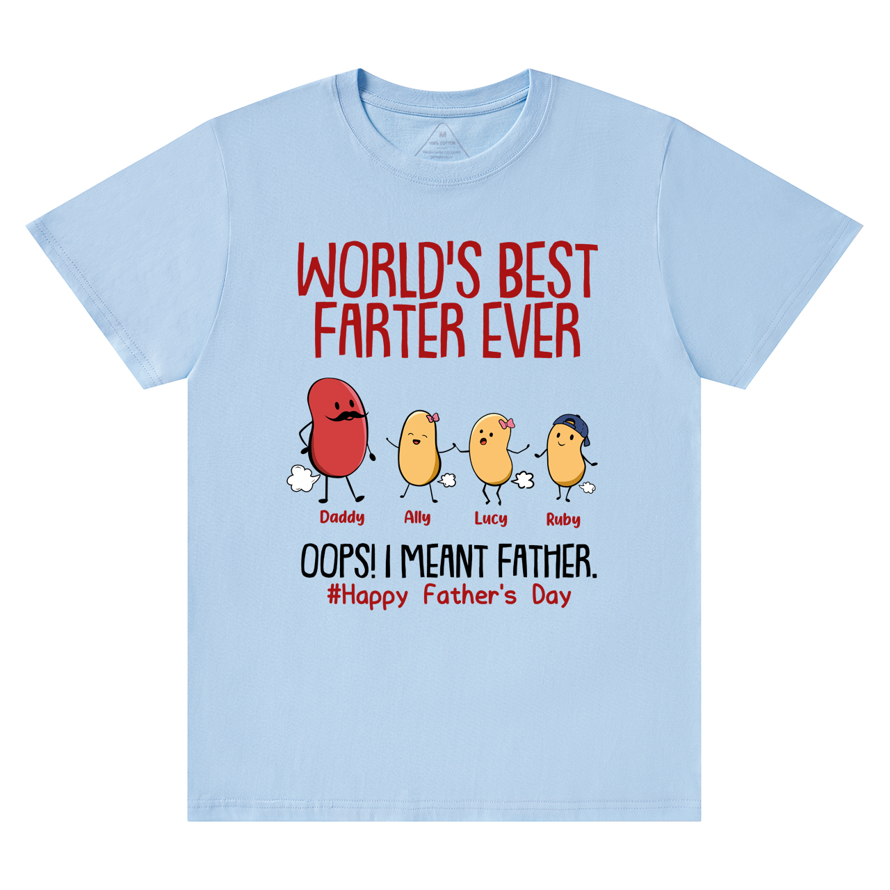 World's Best Farter Ever I Mean Father Funny Personalized Shirt