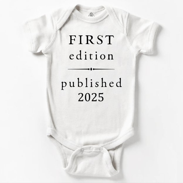 First Edition Published Bodysuit For Baby