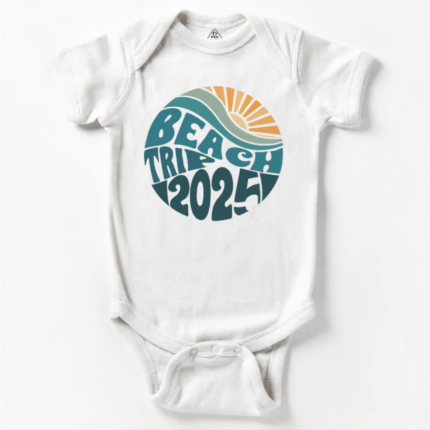 Beach Trip 2025 Bodysuit For Baby