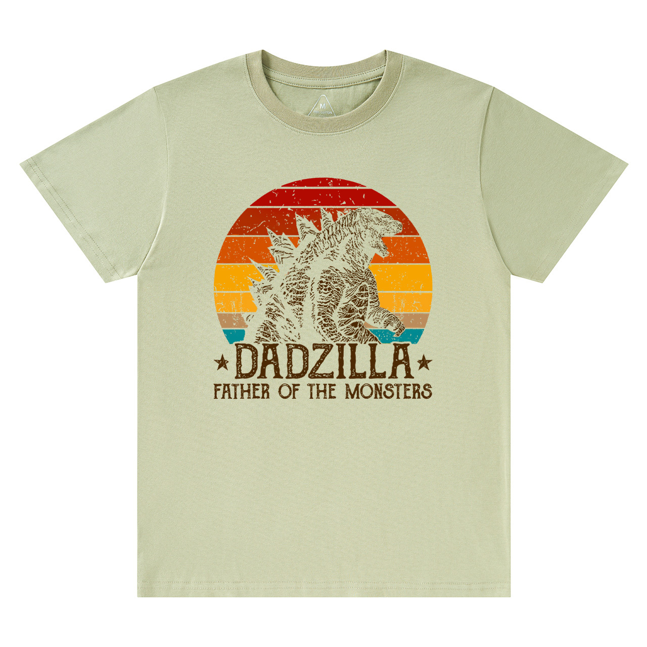 Dadzilla Father Of The Monsters Dad T-shirt
