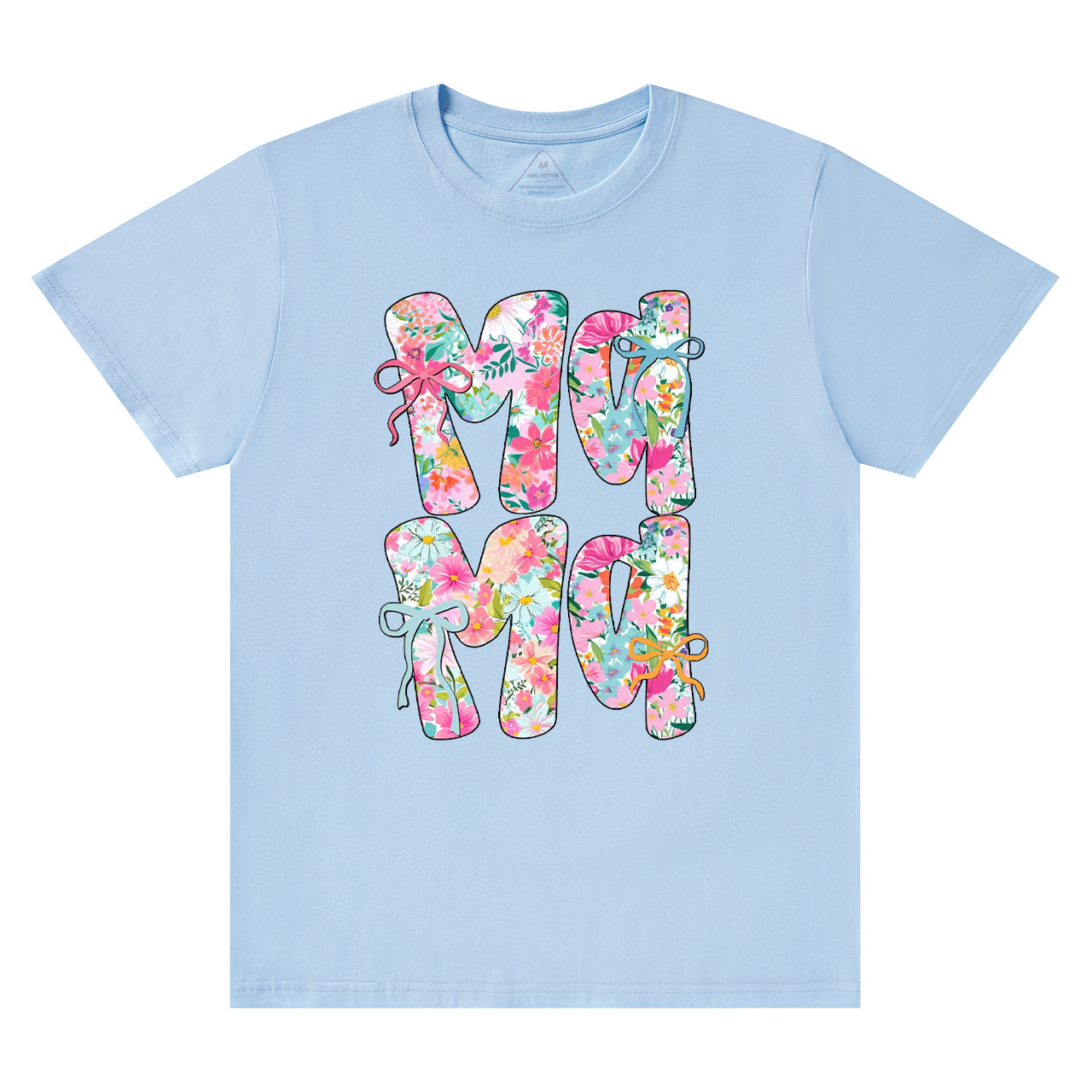 Colorful Flowers Mama T-Shirts