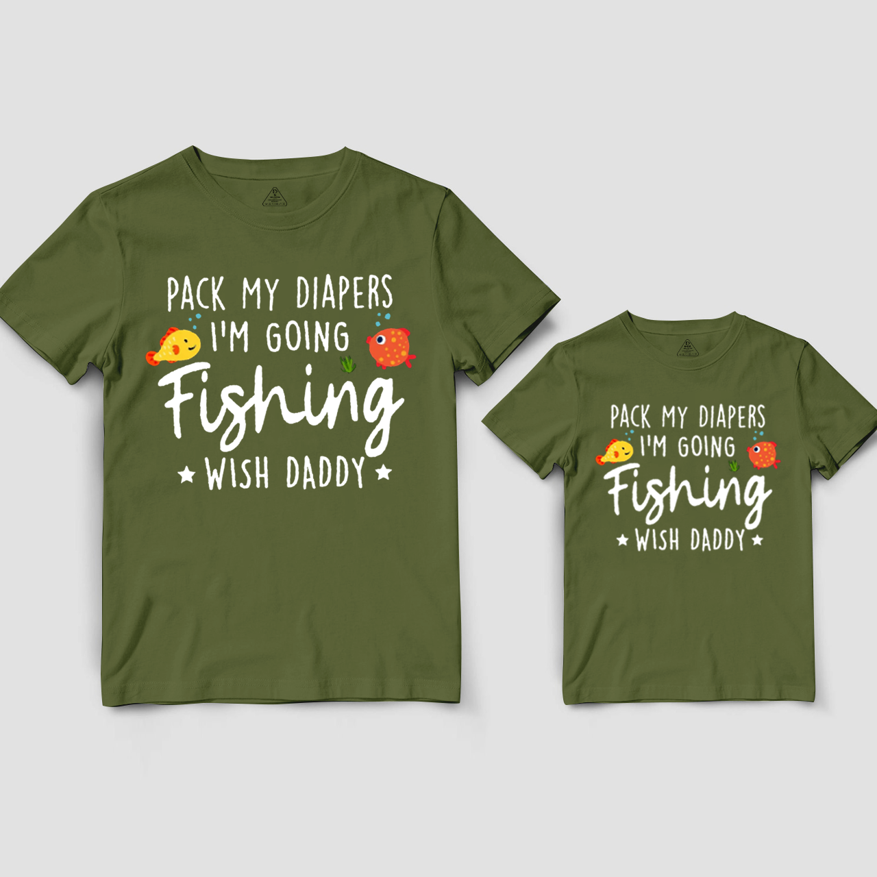 Pack My Diapers Dad&Me Matching Shirts