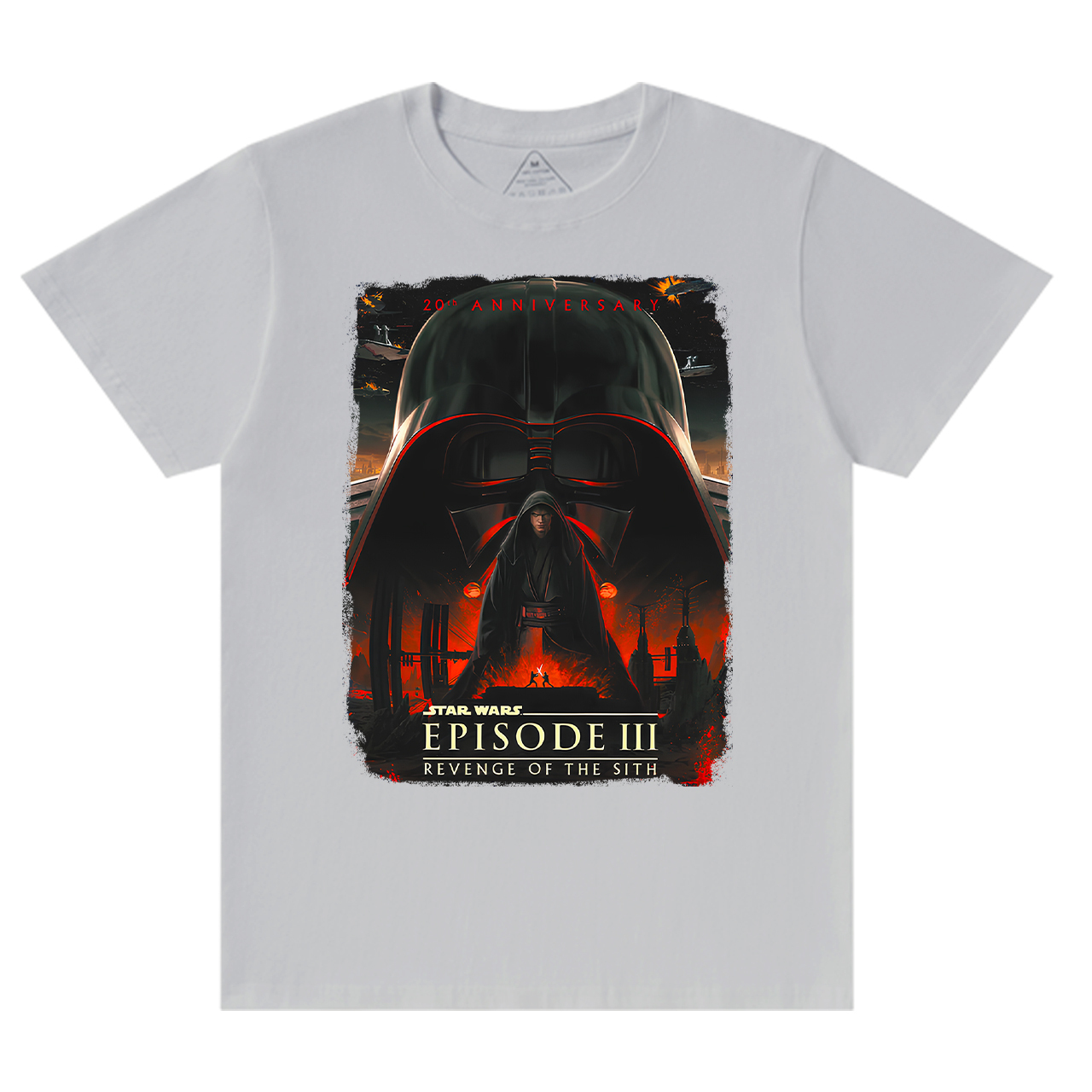 SW Darth Vader Big Face Dad T-shirt