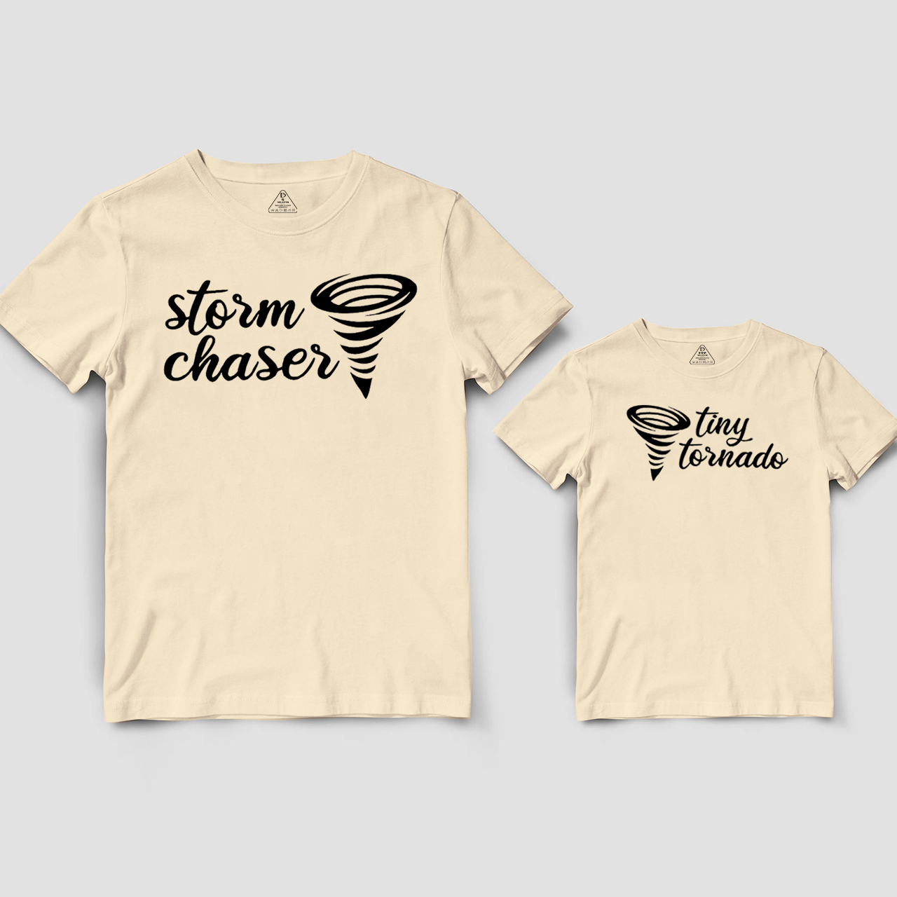 Storm Chaser Tiny Tornado Dad&Me Matching Shirts