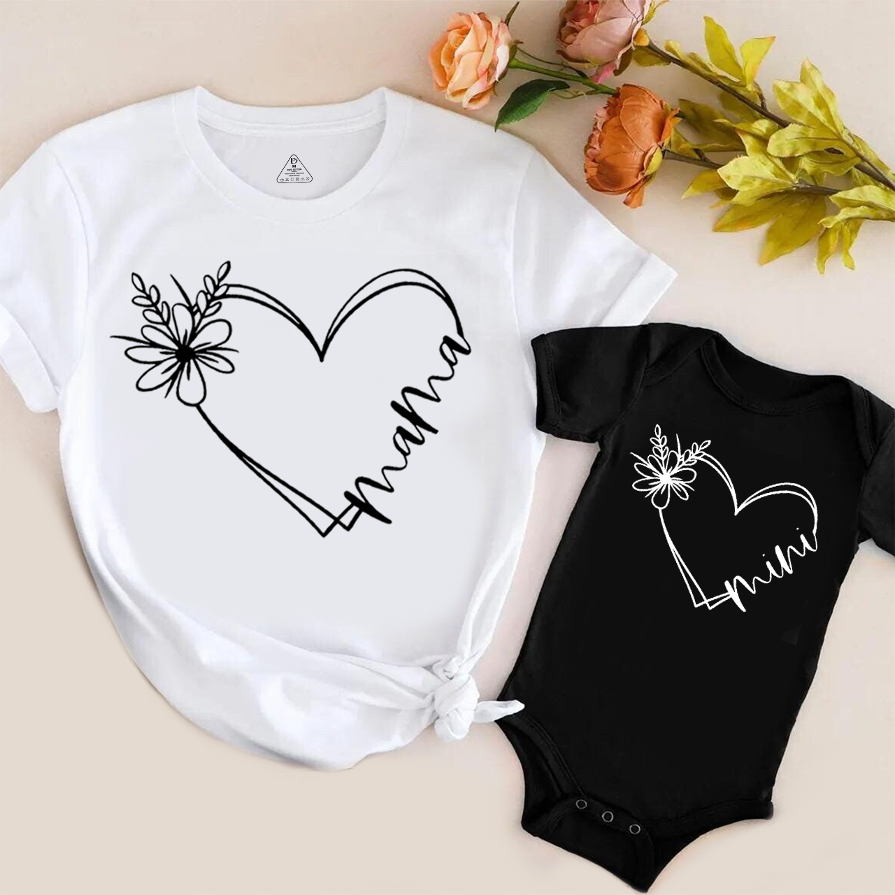 Mama And Mini Mom&Me Matching Tees