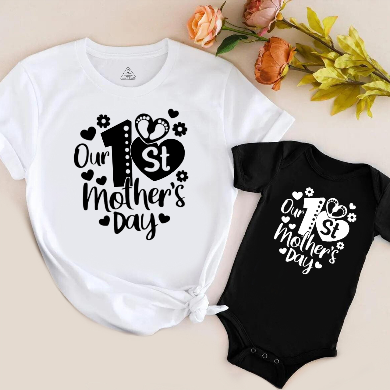 Our First Mother's Day Mom&Me Matching Tees
