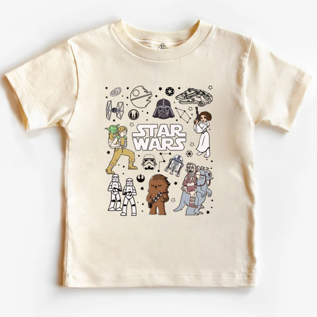 Galactic Heroes Toddler&Kid's Tees Beepumpkin