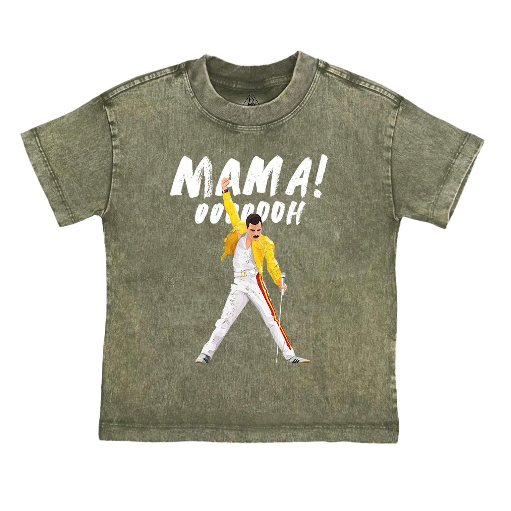 Music Picture Rock Toddler&Kids Washed Tees          