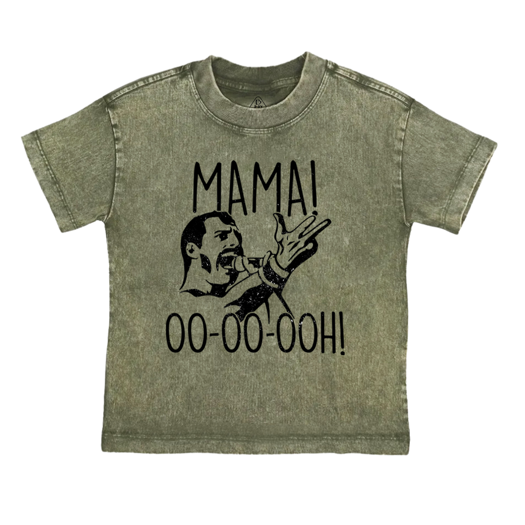 Unique Funny Iyrics Toddler&Kids Washed Tees