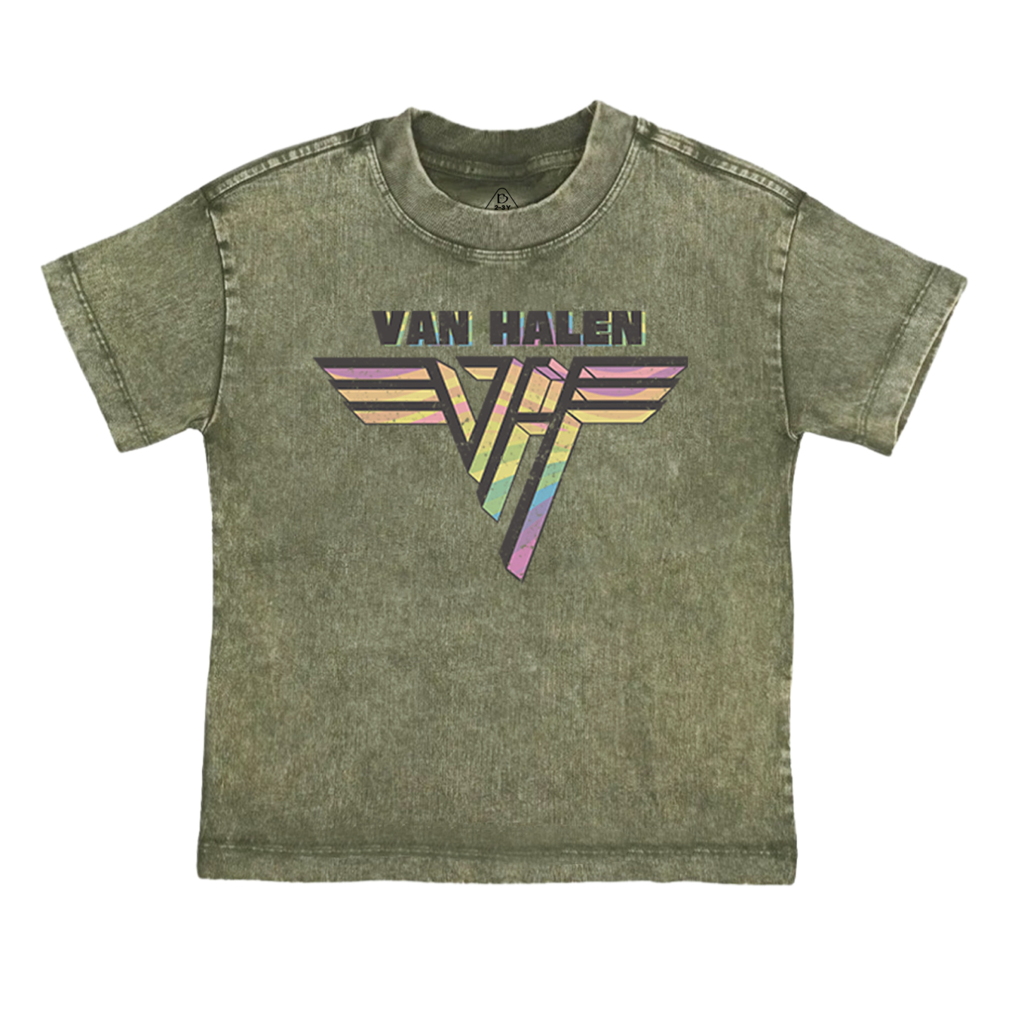 Baby Band Rainbow Toddler&Kids Washed Tees         