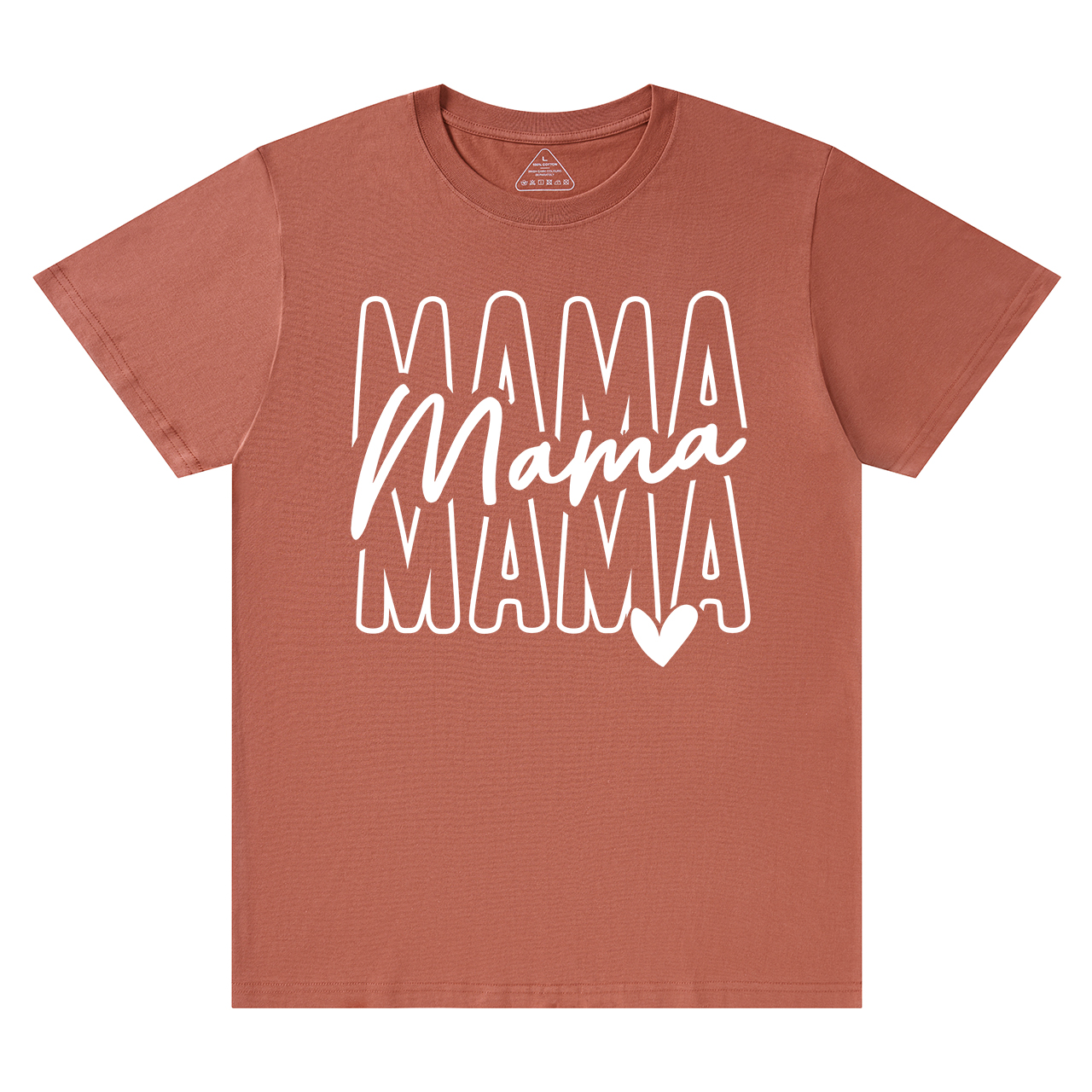 Retro Stacked Mama Shirt