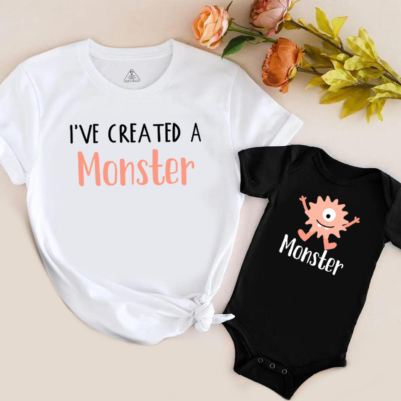 I've Created A Monster Mom&Me Matching Tees