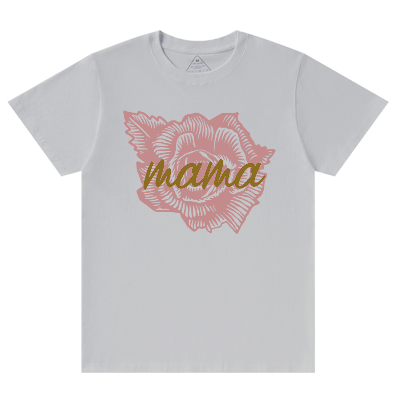 MAMA Flower Design Classic Mom Shirt