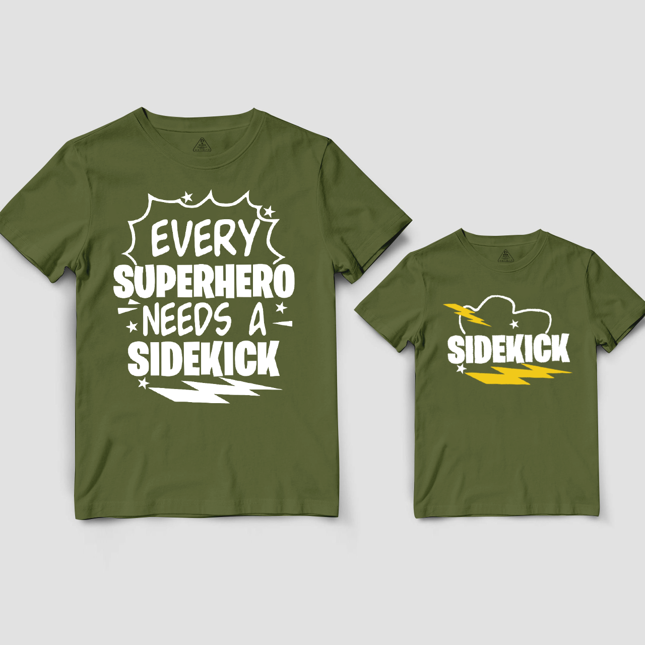 Every Dad Needs A Sidekick Dad&Me Matching Shirts