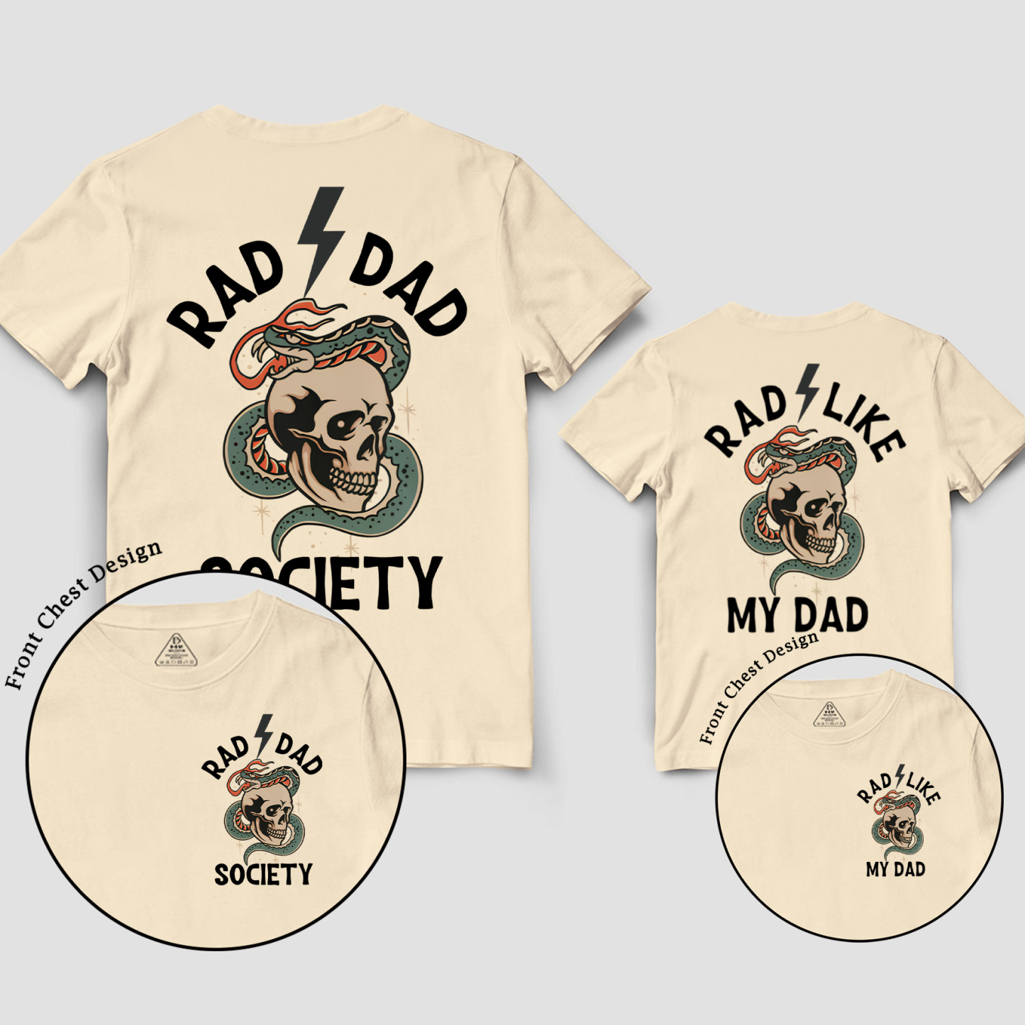 Rad Dad Society Dad&Me Matching Shirts