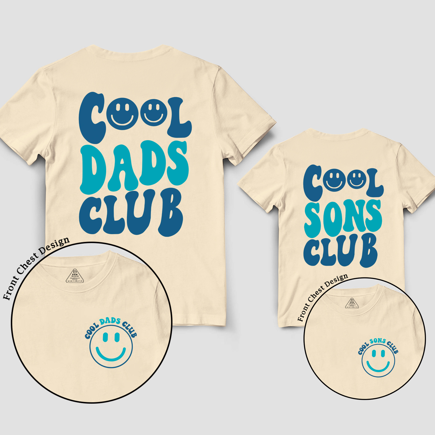 Cool Sons Club Dad&Me Matching Shirts