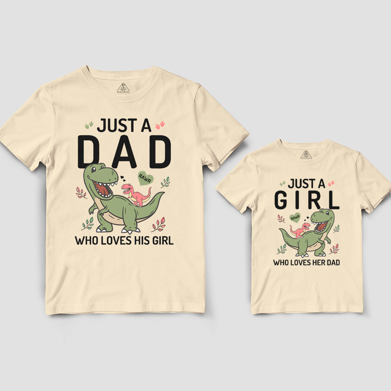 Personalized Who Loves His Boy Dad&Me Matching Shirts