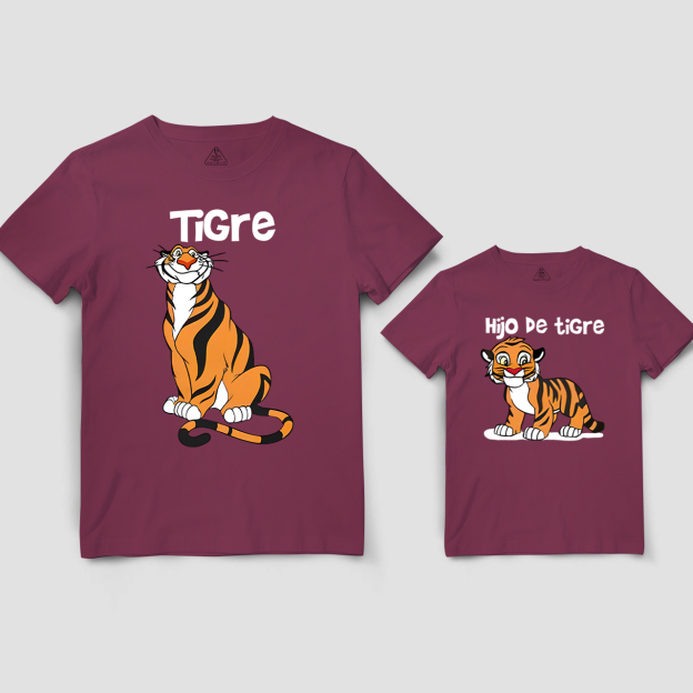Hijo De Tigre Dad&Me Matching Shirts