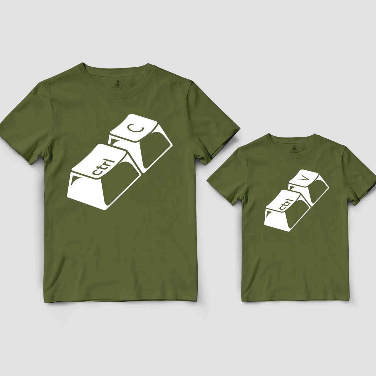 Funny Copy Paste Matching Dad and me Shirt