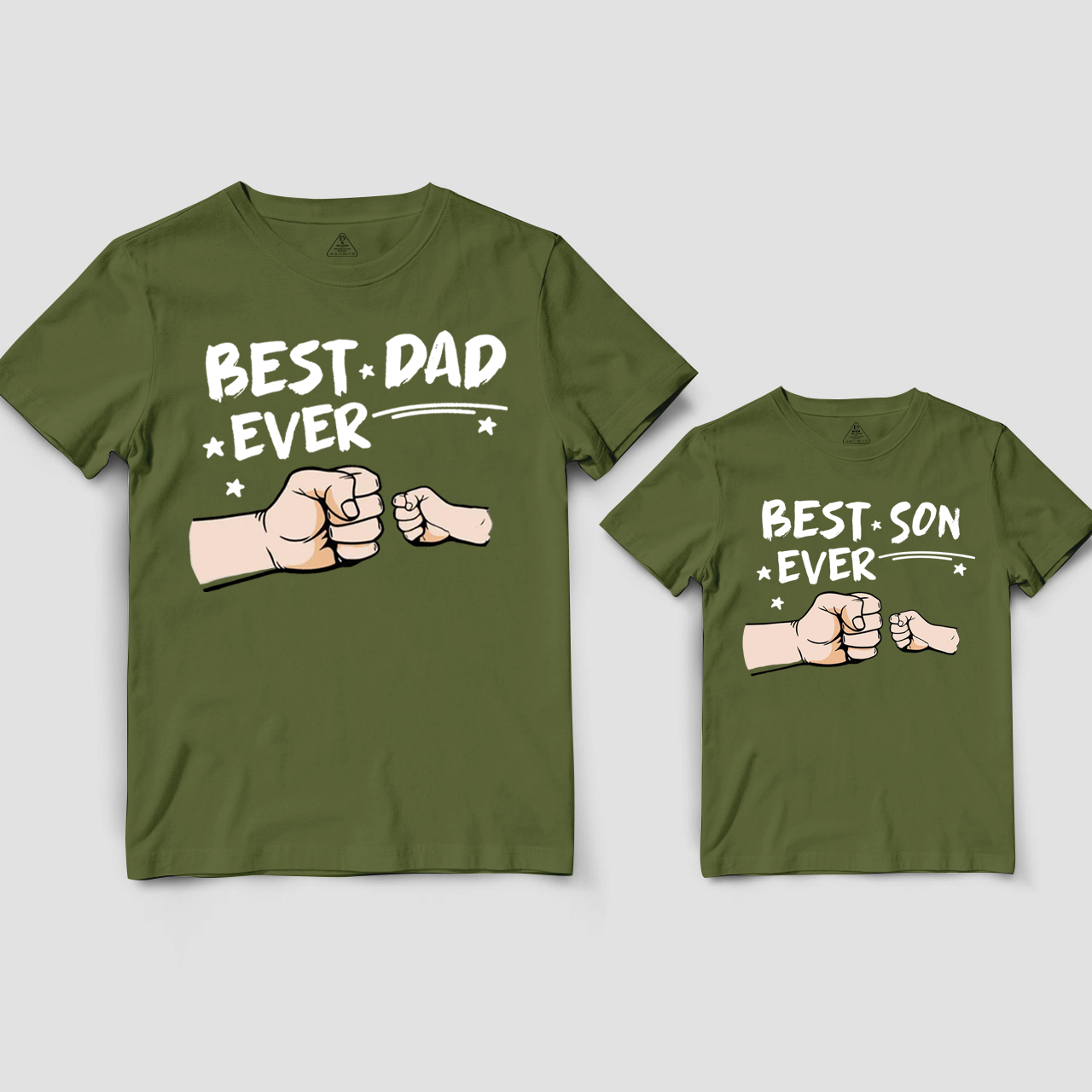 Personalized Best Dad Ever Dad&Me Matching Shirts