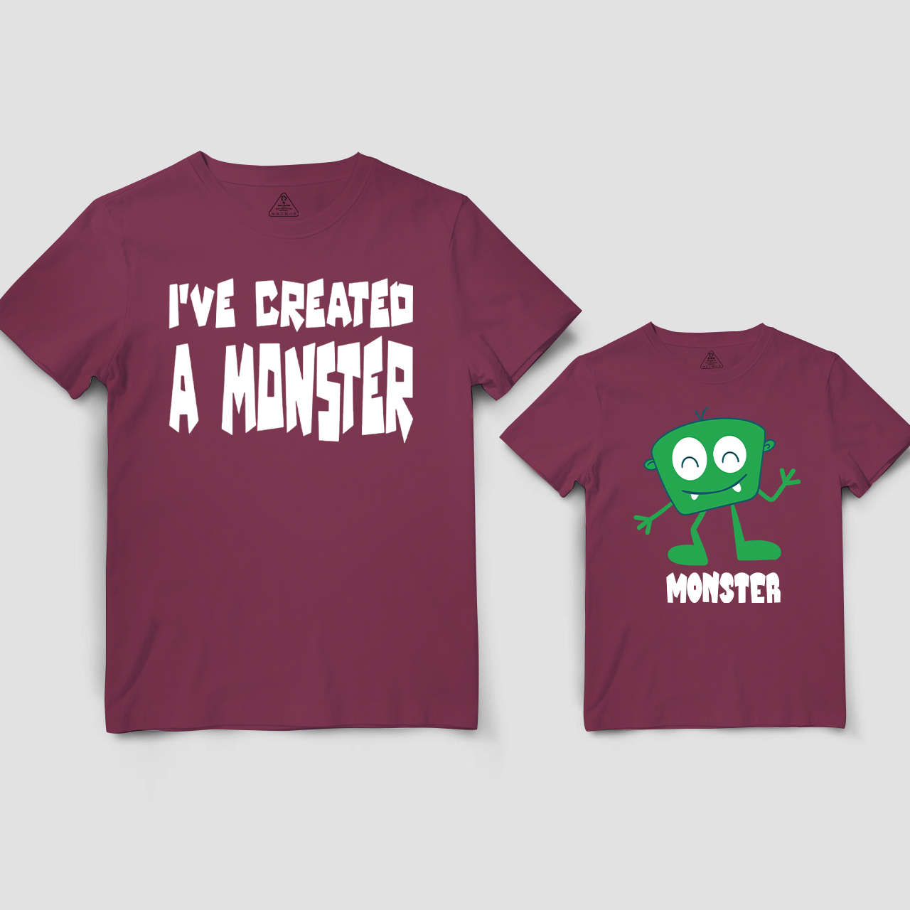 I've Created A Monster Dad&Me Matching Shirts