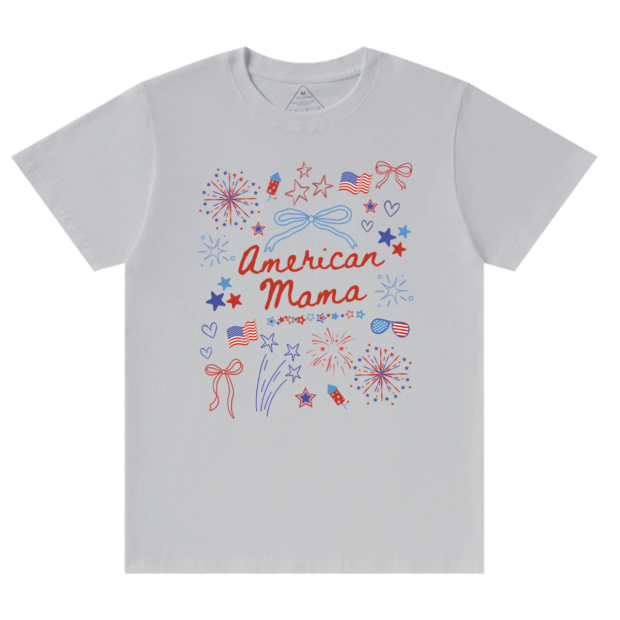 Comfort Colors 4th Of July Mama T-Shirts