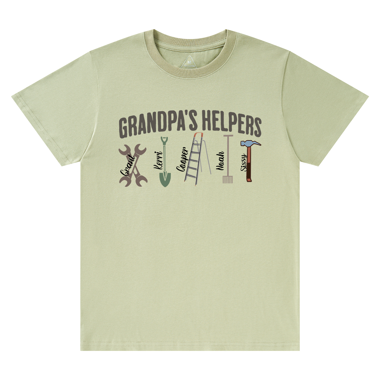 Personalized Grandpa's Helpers T-shirt