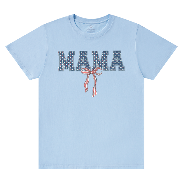 Coquette 4th of July Mama T-Shirts