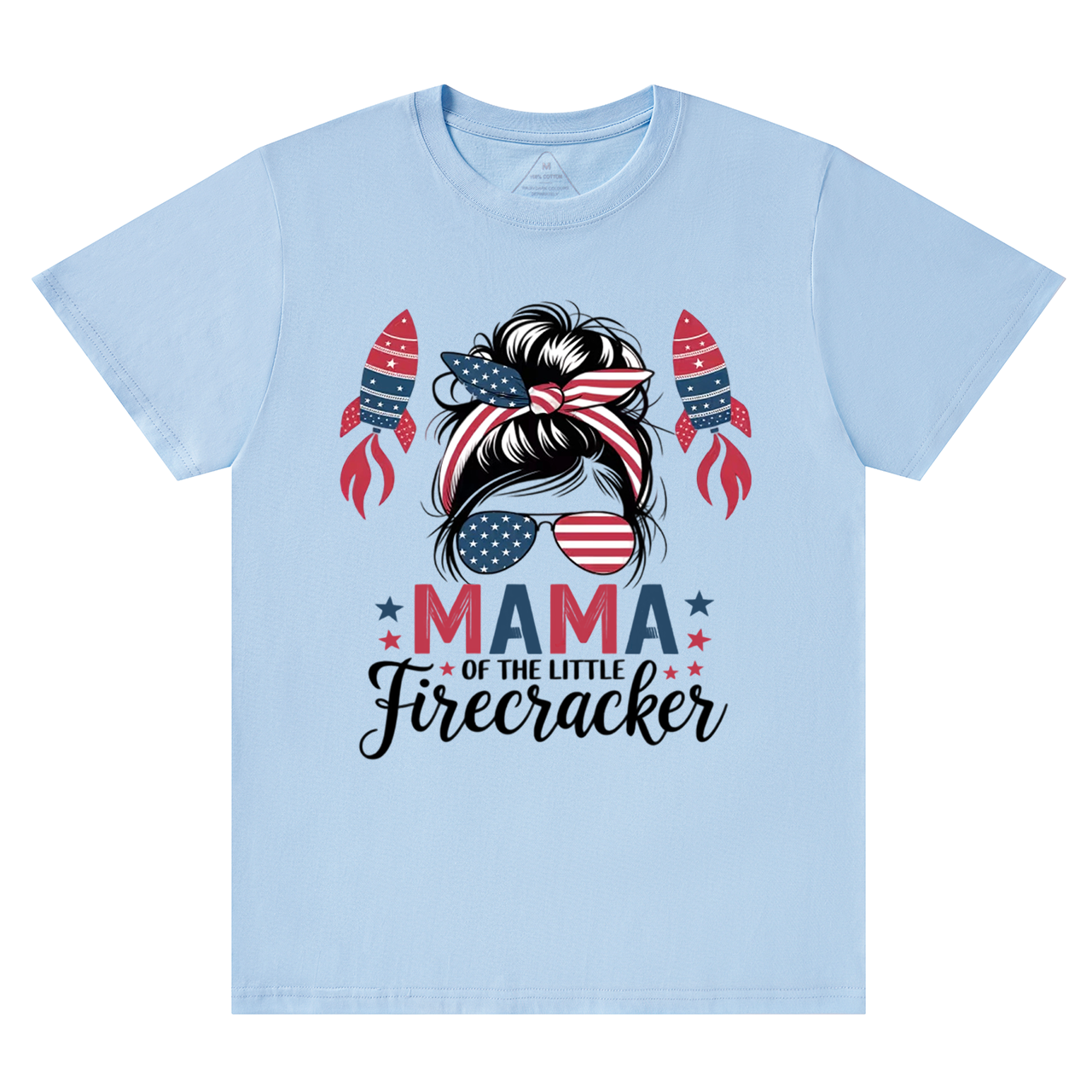 Little Firecracker 4th Of July Mama T-Shirts
