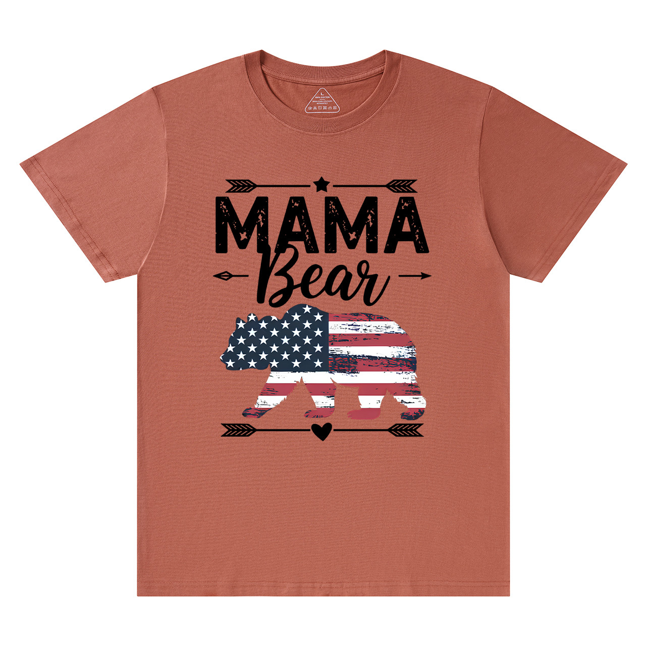 Mama Bear 4th Of July Mama T-Shirts