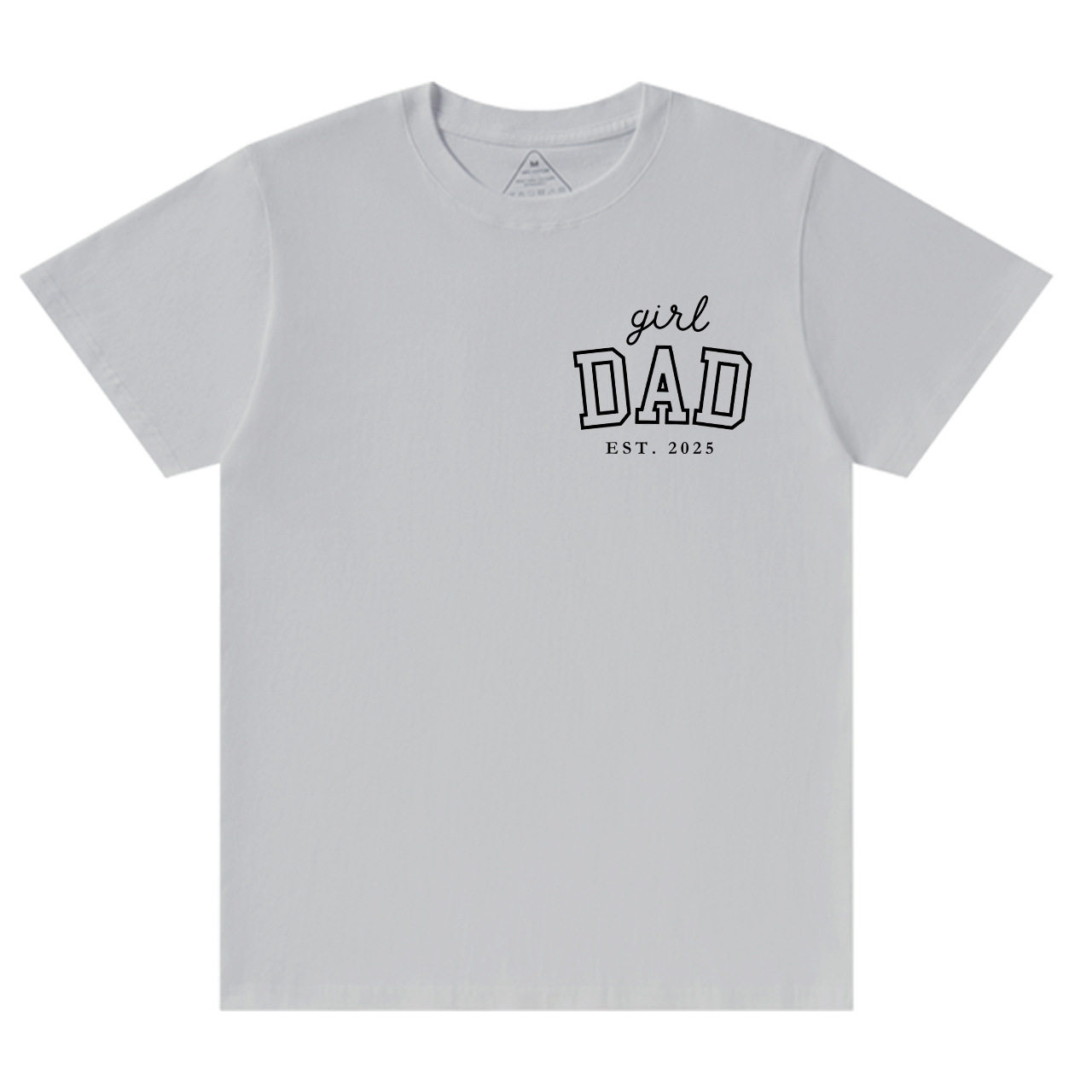 Personalized Girl Dad Est Year T-shirt