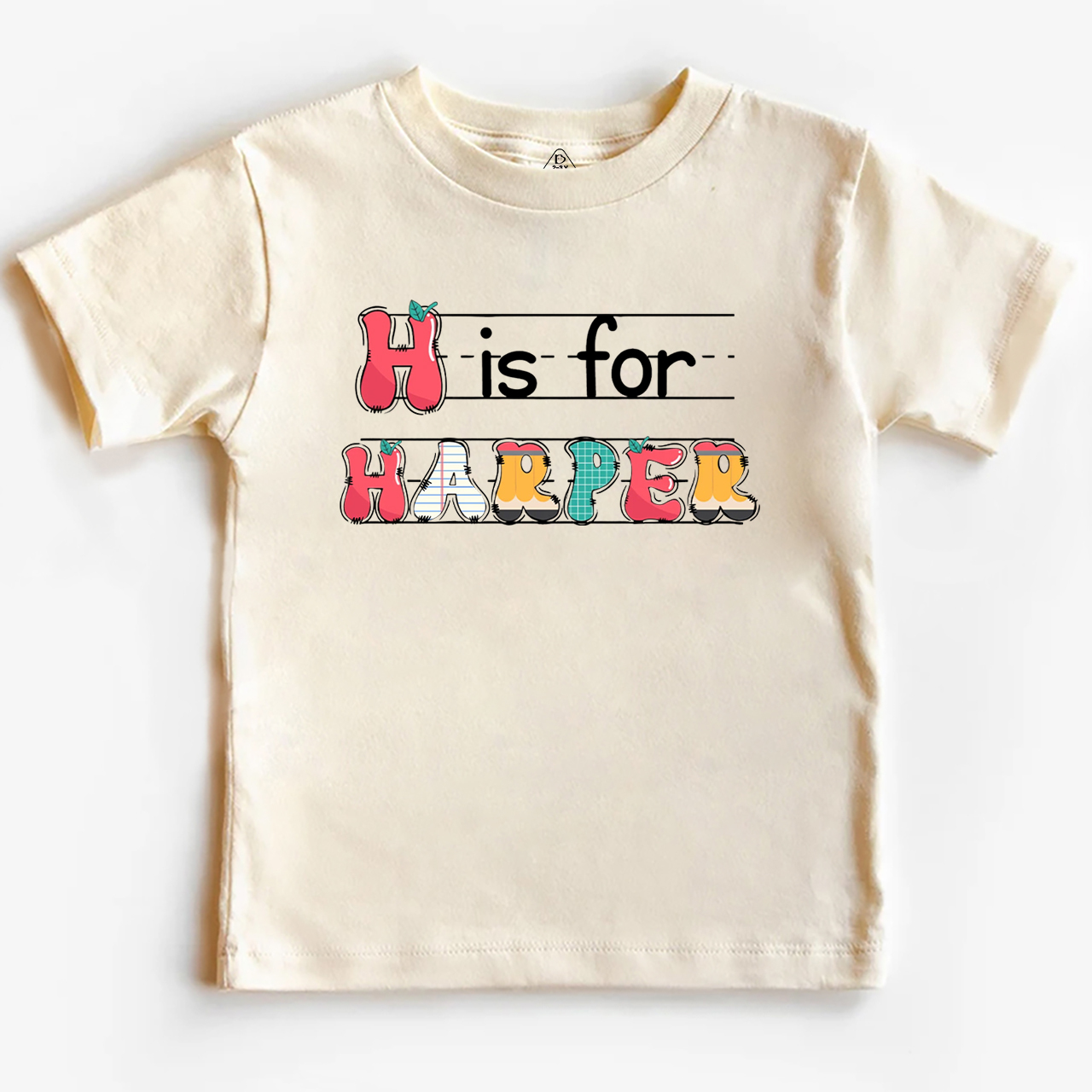 Personalized Kids Name Back To School Toddler&Kids Tees