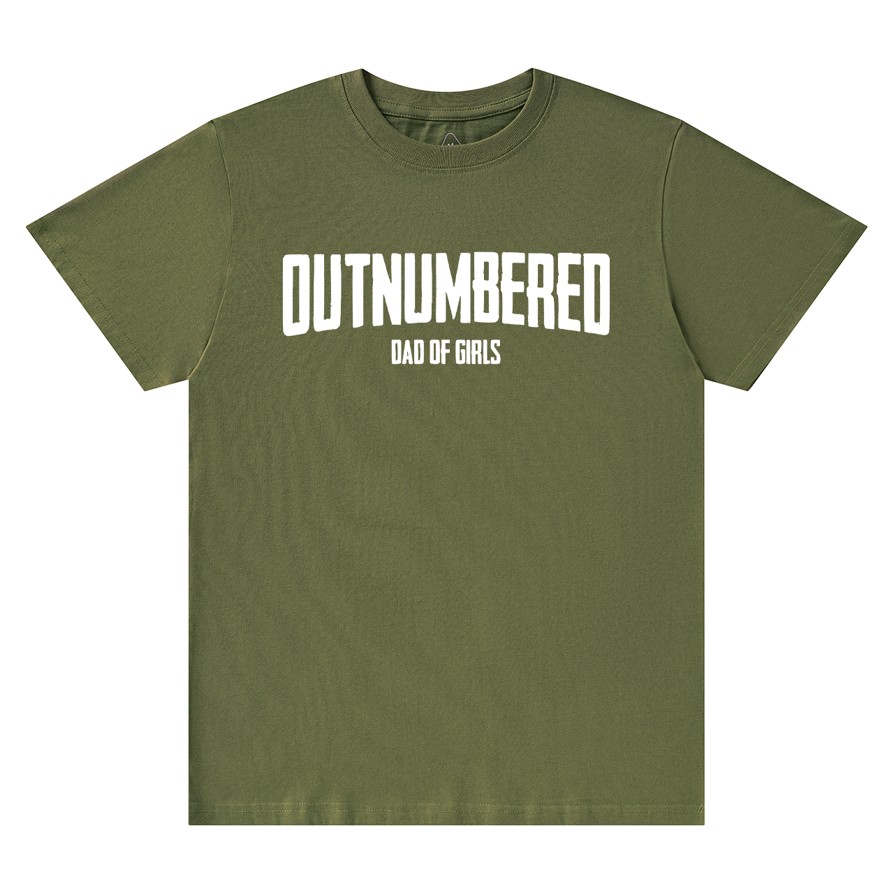Outnumbered Dad T-shirt