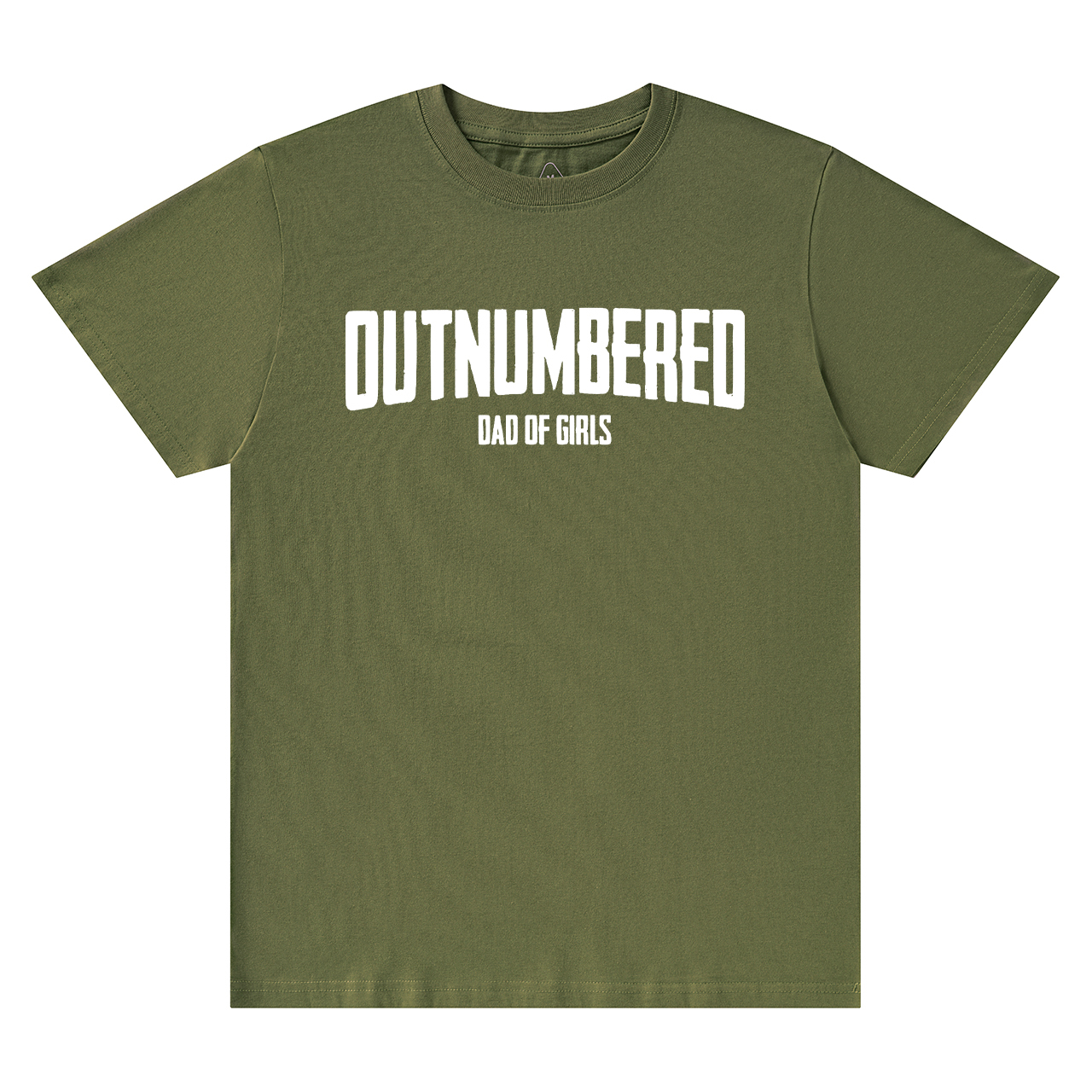 Outnumbered Dad T-shirt
