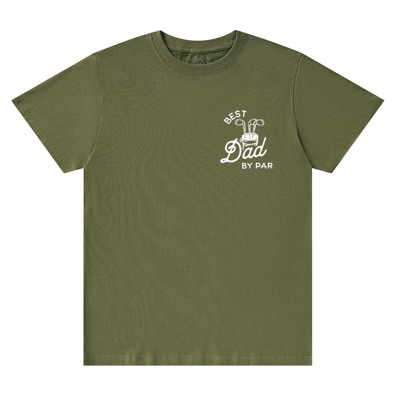 Personalized Best Dad By Par T-shirt