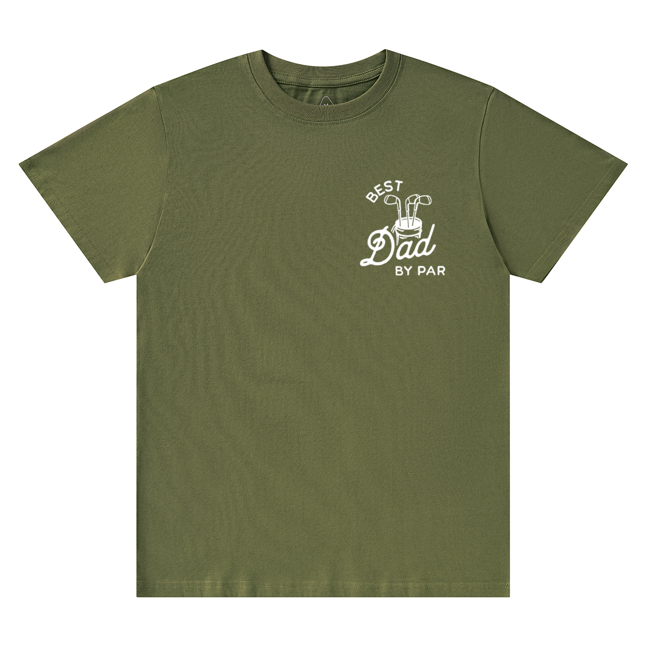Personalized Best Dad By Par T-shirt