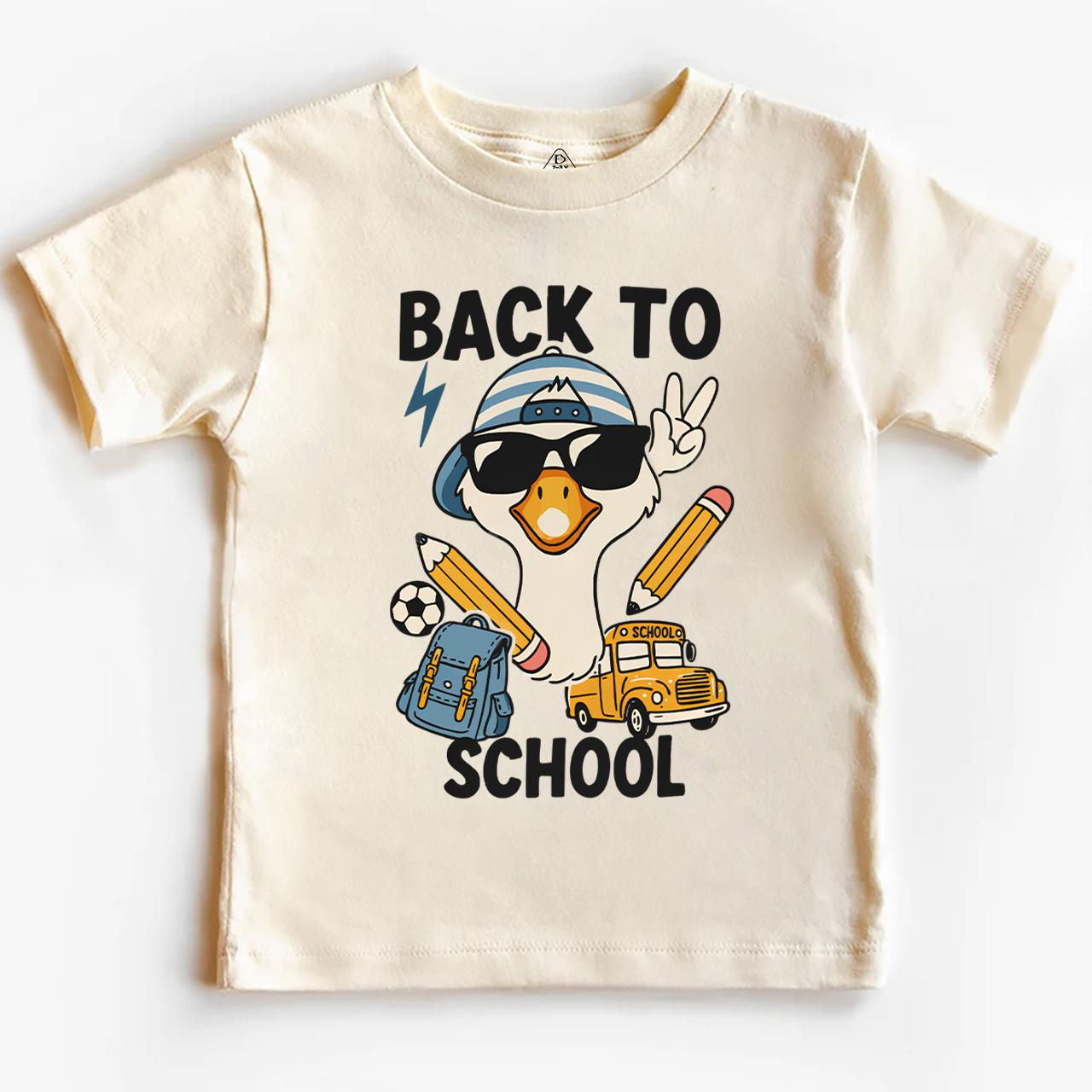 Back To School Goose Toddler&Kid's Tees Beepumpkin