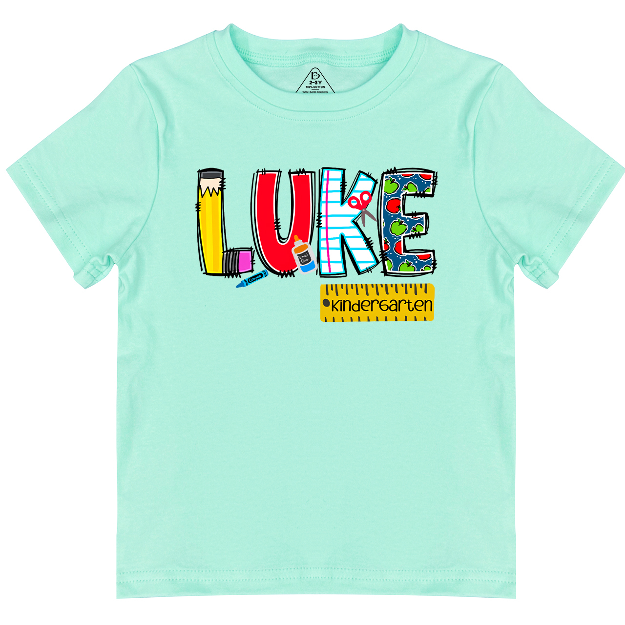 Personalized Alphabet Toddler&Kid's Tees Beepumpkin