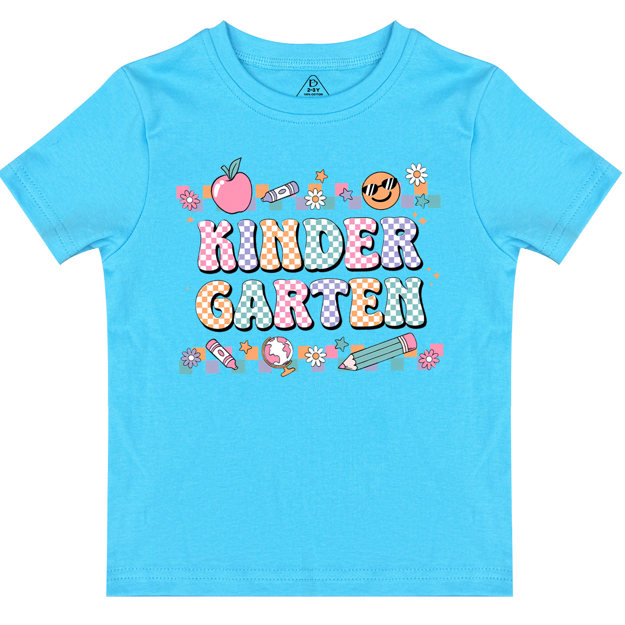 Personalized Lattice Grade Toddler&Kid's Tees Beepumpkin