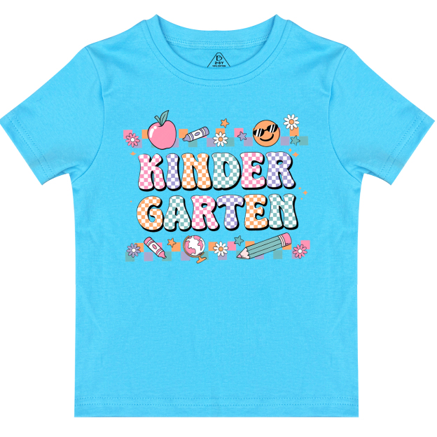 Personalized Lattice Grade Toddler&Kid's Tees Beepumpkin