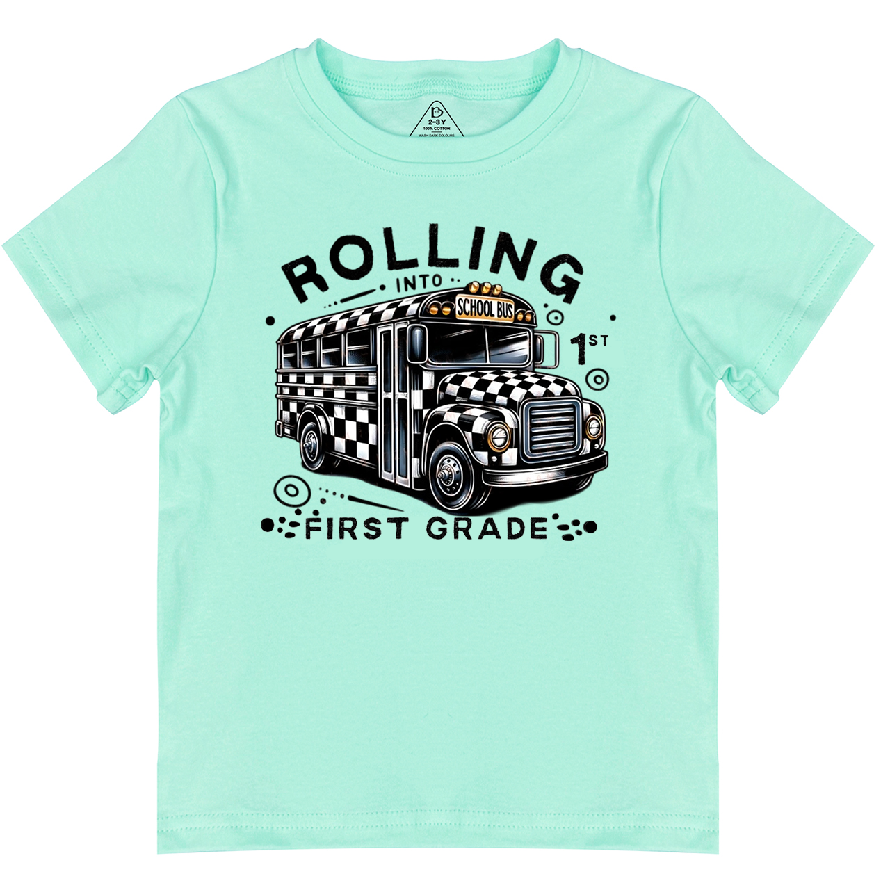 Personalized Boys First Day Of School Toddler&Kid's Tees Beepumpkin