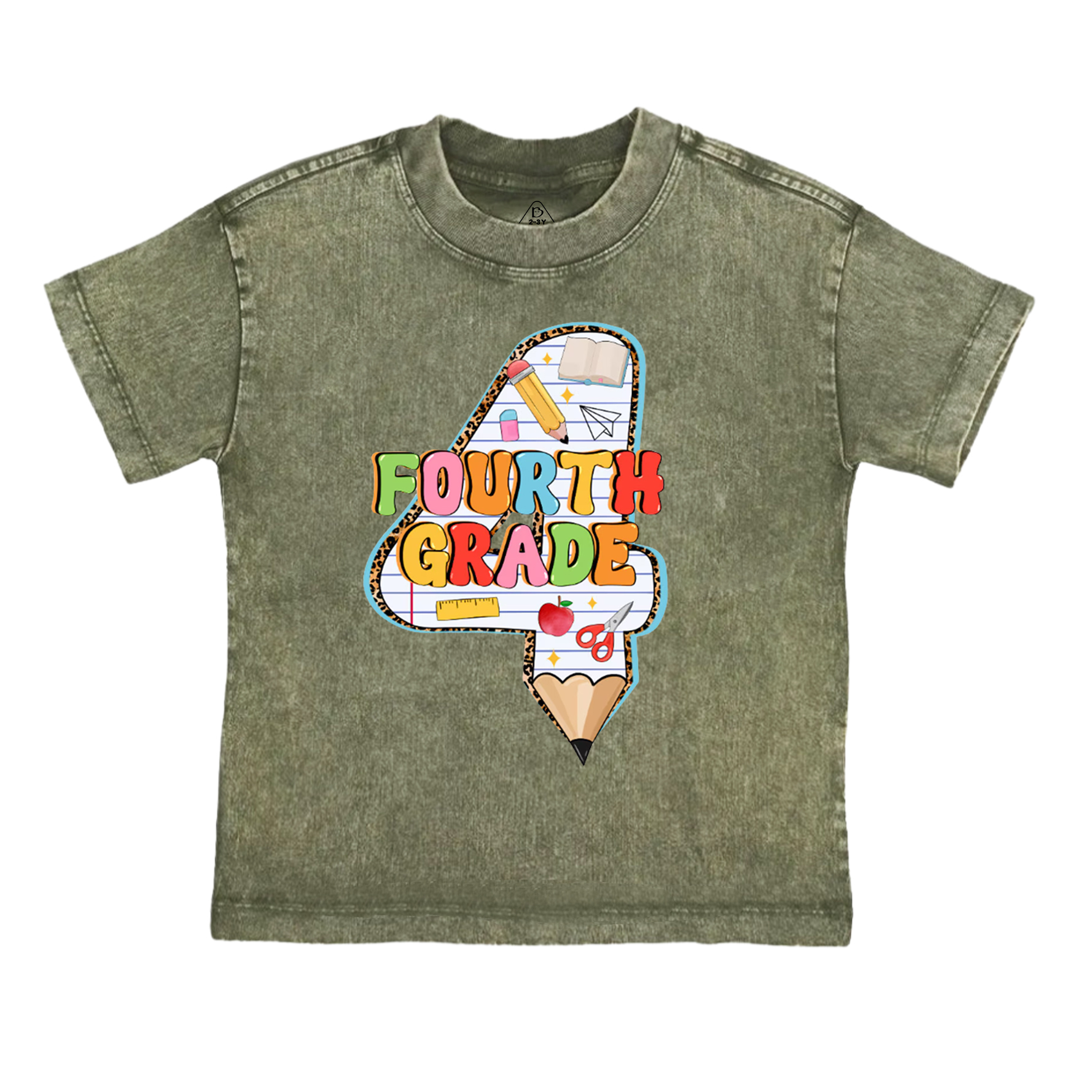 Personalized Alphabet Book Toddler&Kids Washed Tees