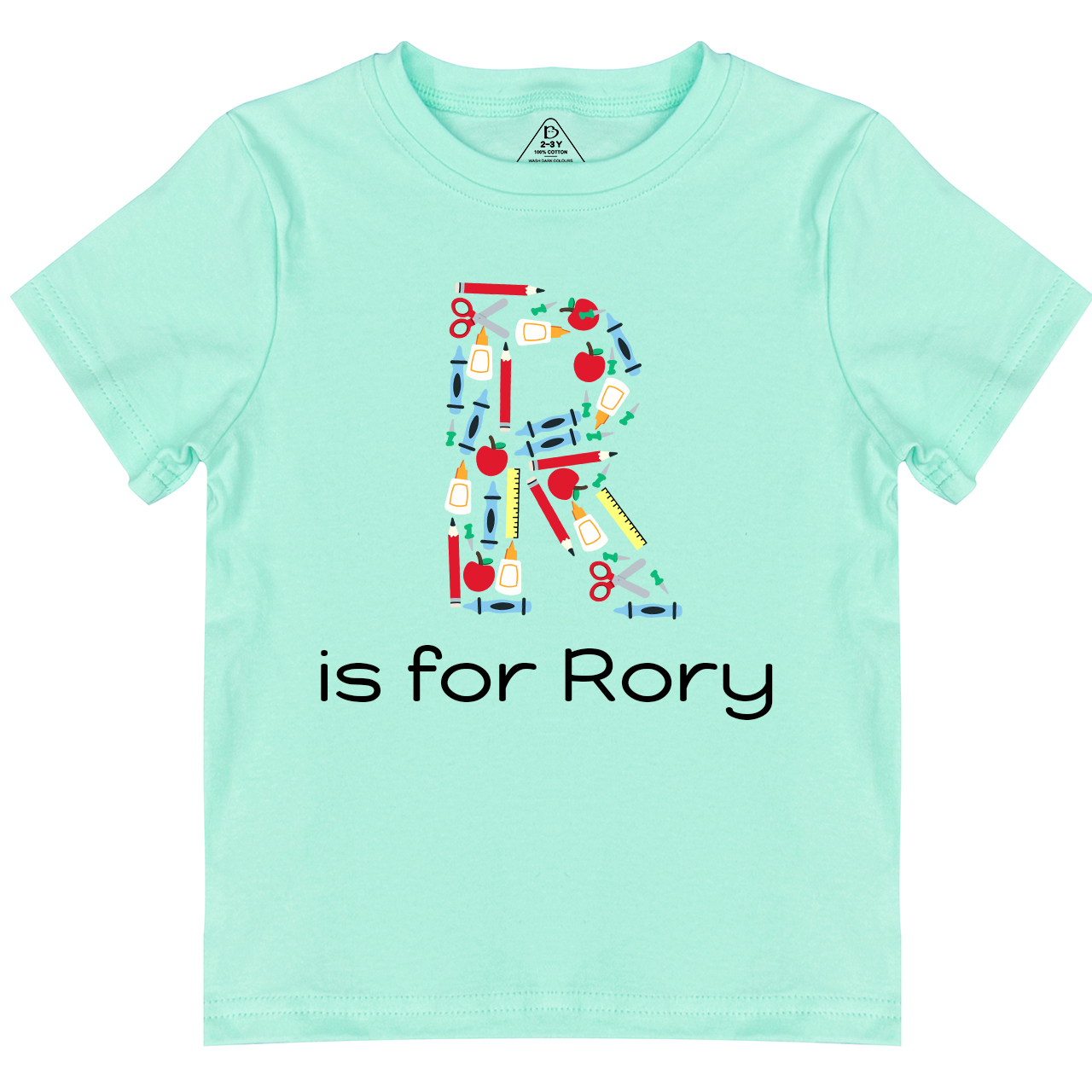 Alphabet Custom Pre-k For School Kids Shirts