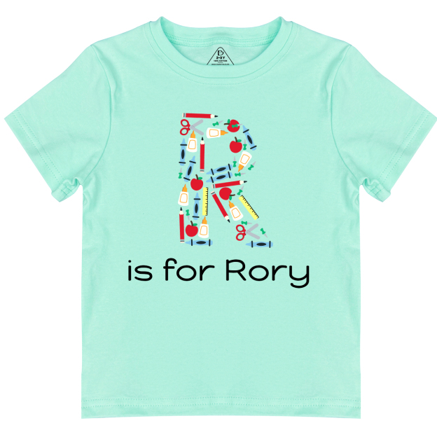 Alphabet Custom Pre-k For School Kids Shirts