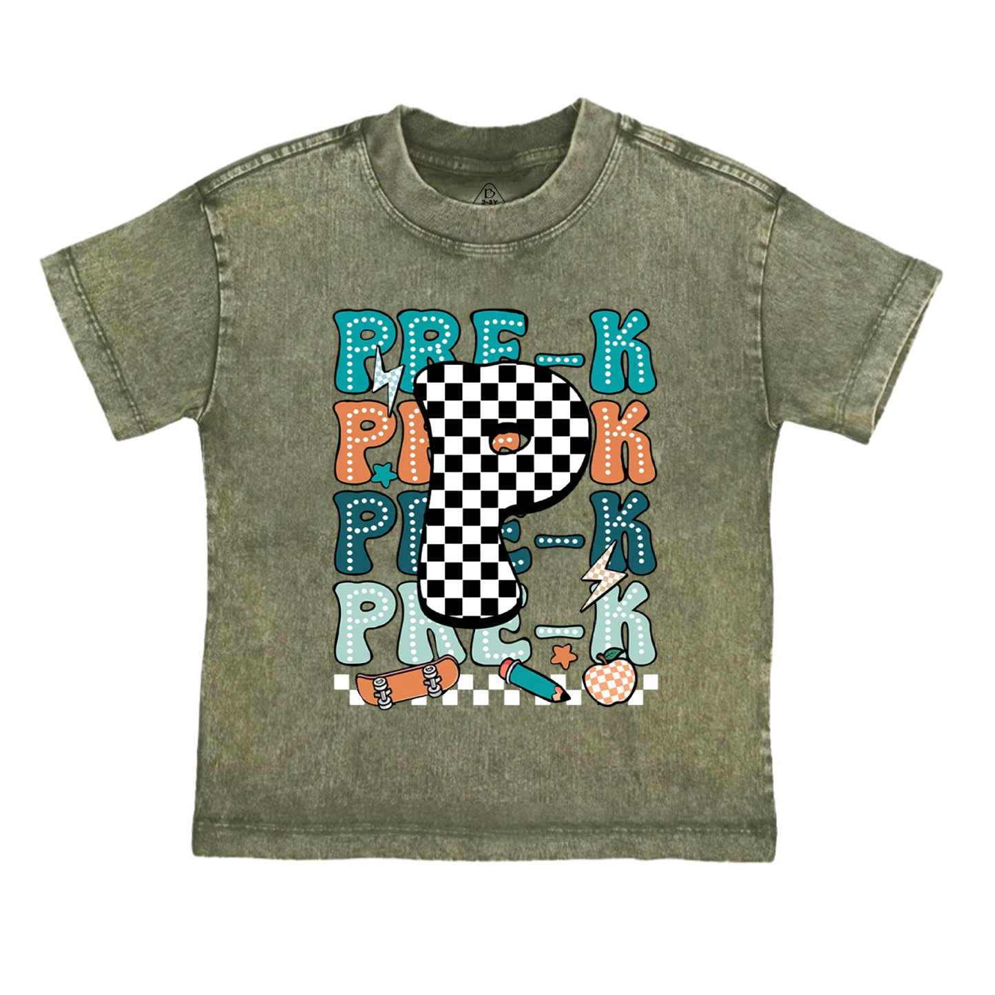 Personalized Fun Atmosphere Toddler&Kids Washed Tees